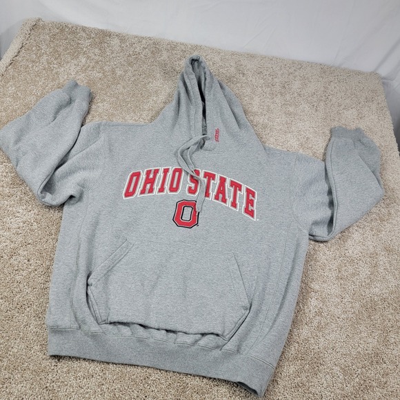 Ohio State Buckeyes Colosseum Athletics Hoodie Sweatshirt Mens Large Gray - Picture 1 of 4